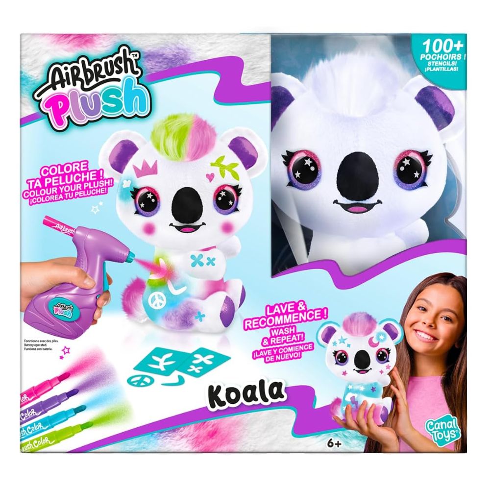 AIRBRUSH PLUSH - KOALA - Toyworld Frankston