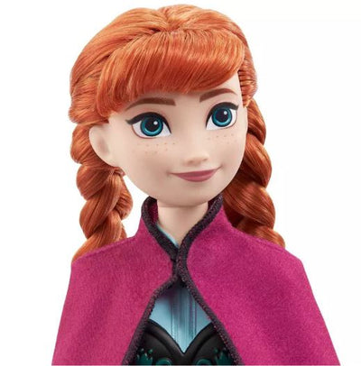 DISNEY PRINCESS 100 YEARS CELEBRATION - FROZEN 1 ANNA IN WINTER WEAR DOLL - Toyworld Frankston