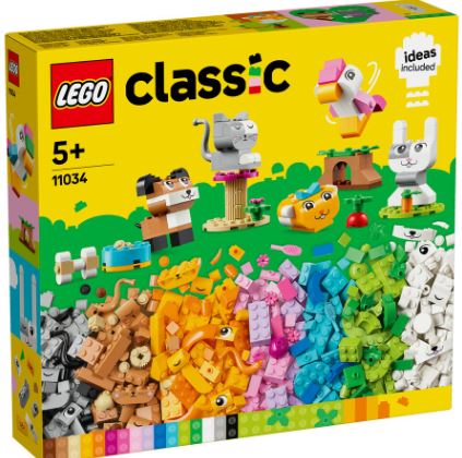 LEGO 11034 CLASSIC - CREATIVE PETS - Toyworld Frankston
