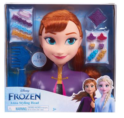 DISNEY FROZEN - ANNA STYLING HEAD