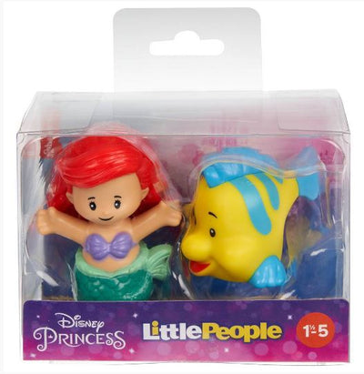 FISHER PRICE LITTLE PEOPLE - DISNEY PRINCESS - ARIEL AND FLOUNDER