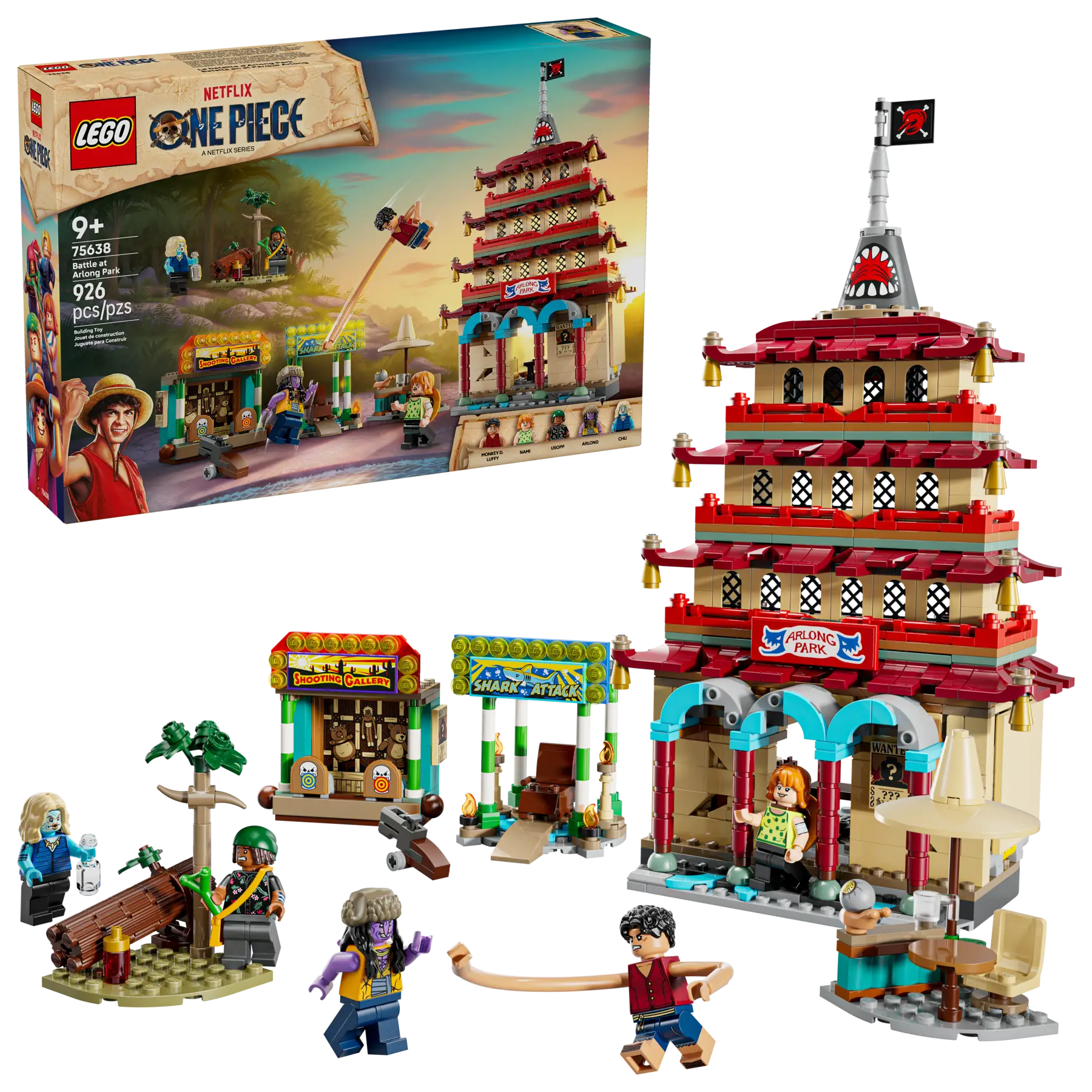 LEGO 75638 ONE PIECE - BATTLE AT ARLONG PARK - Toyworld Frankston