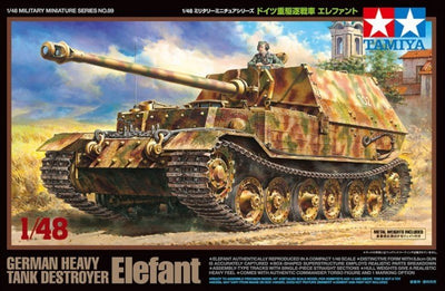 TAMIYA 1/48 GERMAN HEAVY TANK DESTROYER ELEFANT - Toyworld Frankston