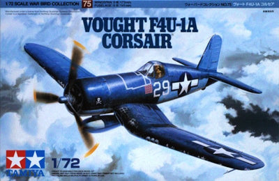 TAMIYA 1/72 SCALEVOUGHT F4U-1A CORSAIR PLANE MODEL KIT - Toyworld Frankston