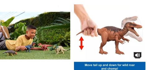 JURASSIC WORLD REBIRTH - WILD ROAR BARYONYX