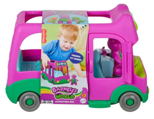 BARNEY'S WORLD ADVENTURE BUS - Toyworld Frankston
