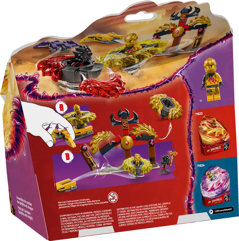 LEGO NINJAGO 71826 DRAGON SPINJITZU BATTLE PACK