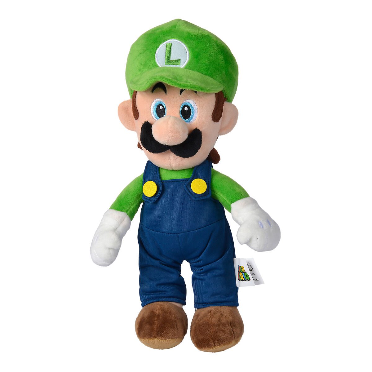 SUPER MARIO 30CM CHARACTER PLUSH - LUIGI