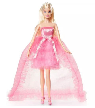 BARBIE SIGNATURE - BIRTHDAY WISHES PINK DRESS - Toyworld Frankston