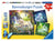 RAVENSBURGER - BEAUTIFUL UNICORNS 3 X 49 PIECE PUZZLE