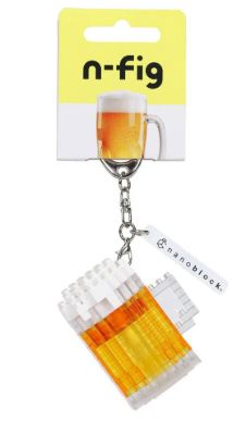 NANOBLOCK N-FIG BAG CLIP - FOOD BEER - Toyworld Frankston