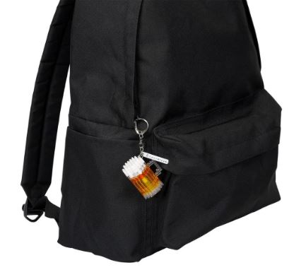 NANOBLOCK N-FIG BAG CLIP - FOOD BEER - Toyworld Frankston