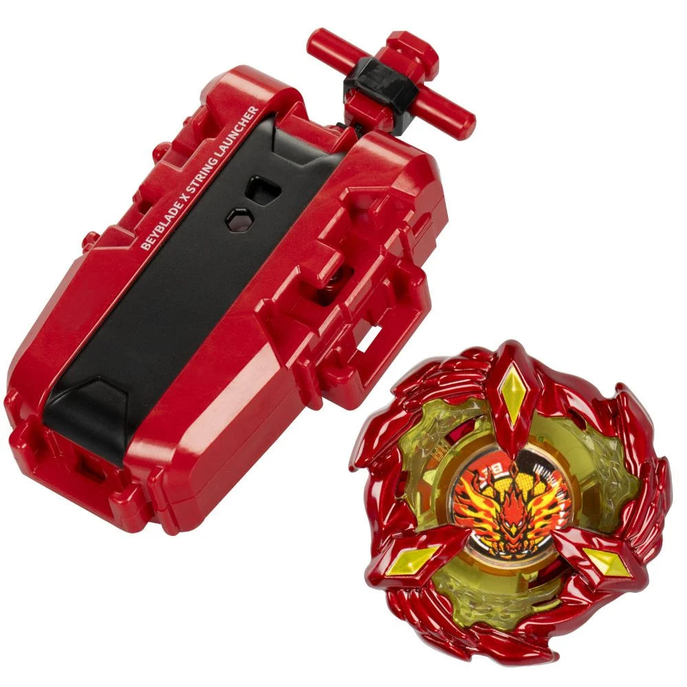 BEYBLADE DELUXE STRING LAUNCHER SET - X SOAR PHOENIX 9-60GF - Toyworld Frankston