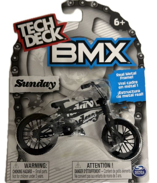 TECH DECK BMX SINGLE PACK - SUNDAY BLACK