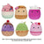 SQUISHMALLOWS 5 INCH PLUSH - DESSERT SERIES BLIND BAG - Toyworld Frankston