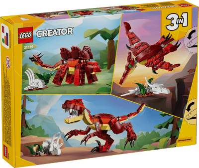 LEGO 31379 CREATOR - FIERCE DINOSAUR 3 IN 1 - Toyworld Frankston