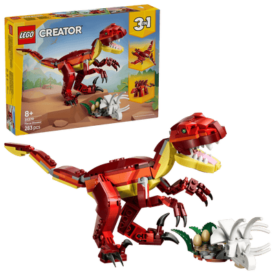 LEGO 31379 CREATOR - FIERCE DINOSAUR 3 IN 1 - Toyworld Frankston