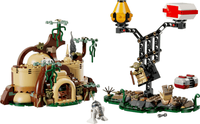 LEGO 75422 STAR WARS SMART PLAY - YODA'S HUT AND JEDI TRAINING - Toyworld Frankston
