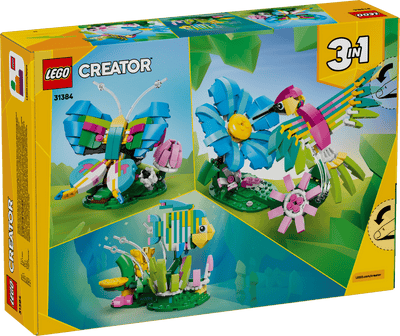 LEGO 31384 CREATOR - COLORFUL HUMMINGBIRD 3 IN 1 - Toyworld Frankston