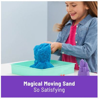 KINETIC SAND SANDBOX SET - BLUE