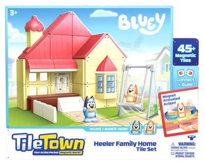 TILETOWN - BLUEY HEELER FAMILY TILE SET