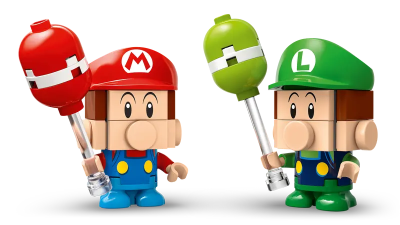 LEGO 72034 SUPER MARIO MARIO KART – BABY MARIO VS. BABY LUIGI