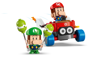 LEGO 72034 SUPER MARIO MARIO KART – BABY MARIO VS. BABY LUIGI