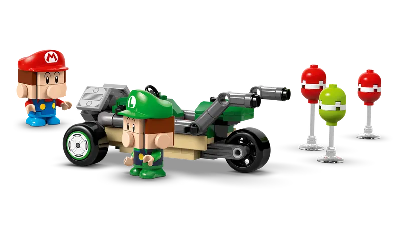 LEGO 72034 SUPER MARIO MARIO KART – BABY MARIO VS. BABY LUIGI