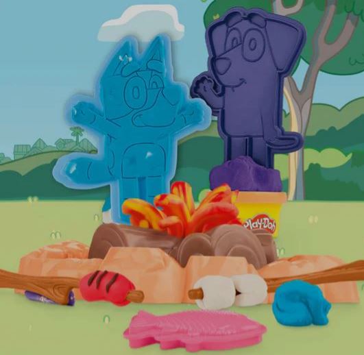 PLAY-DOH BLUEY CAMPING PLAYSET