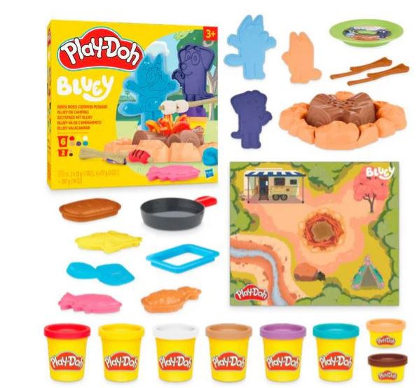 PLAY-DOH BLUEY CAMPING PLAYSET