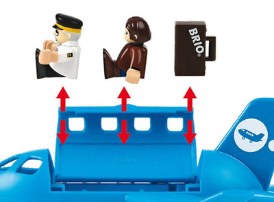 BRIO VEHICLE - AIRPLANE - 5 PIECES - Toyworld Frankston
