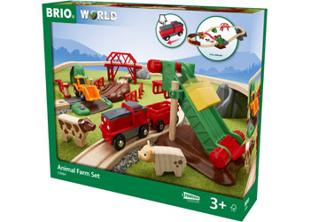 BRIO - ANIMAL FARM SET 30 PIECES - Toyworld Frankston
