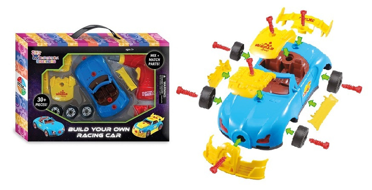 WONDERBOX WORKSHOP - BUILD YOUR OWN RACE CAR - Toyworld Frankston