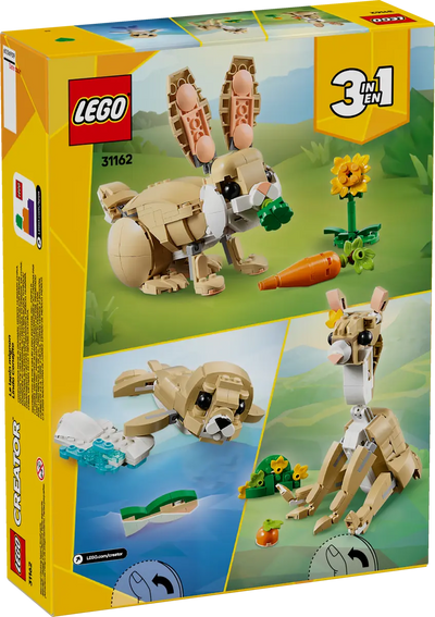 LEGO CREATOR 31162 CUTE BUNNY 3 IN 1