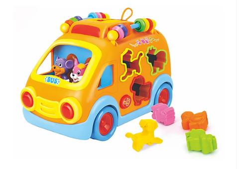 HOLA SHAPE SORTING BUS - Toyworld Frankston