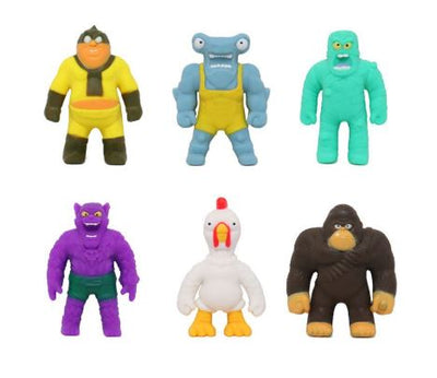 HEY BUTTY SUPER STRETCHY MONSTER ASSORTMENT - SINGLE STRETCHY FIGURE - Toyworld Frankston