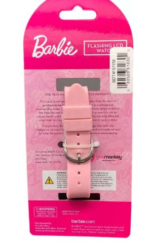 BARBIE DIGITAL LIGHT UP WATCH