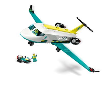 LEGO 60465 CITY - EMERGENCY AIR AMBULANCE AIRPLANE - Toyworld Frankston