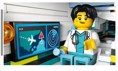 LEGO 60465 CITY - EMERGENCY AIR AMBULANCE AIRPLANE - Toyworld Frankston