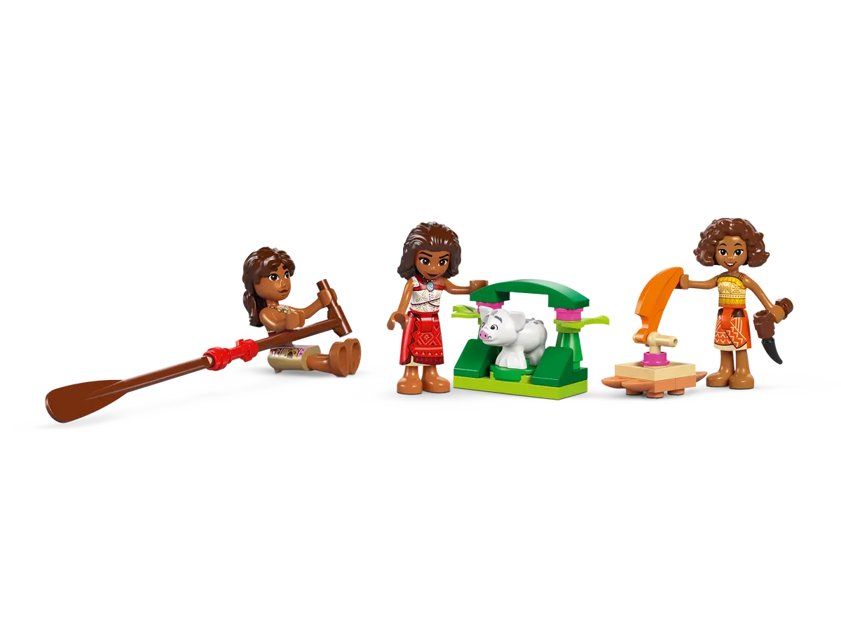 LEGO DISNEY 43270 MOANA 2 MOANA'S ADVENTURE CANOE