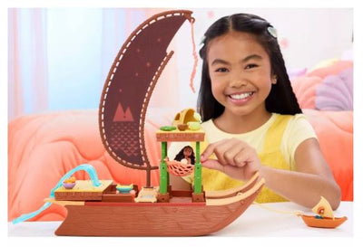 DISNEY MOANA 2 - MOANA'S ADVENTURE CANOE 10 PIECES