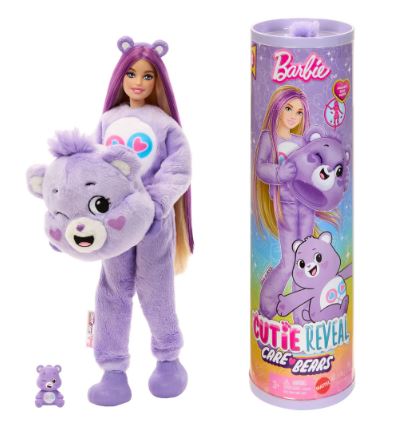 BARBIE CUTIE REVEAL - CARE BEARS - PURPLE - Toyworld Frankston