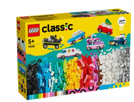 LEGO 11036 CLASSIC CREATIVE - VEHICLES - Toyworld Frankston