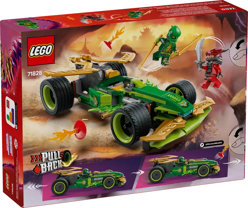 LEGO NINJAGO 71828 LLOYD'S PULLBACK RACE CAR