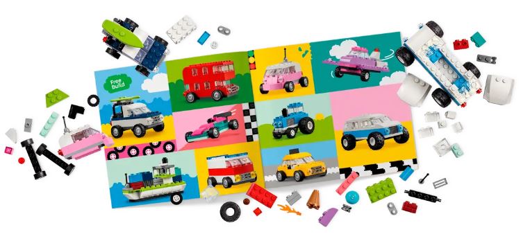 LEGO CLASSIC 11036 CREATIVE VEHICLES