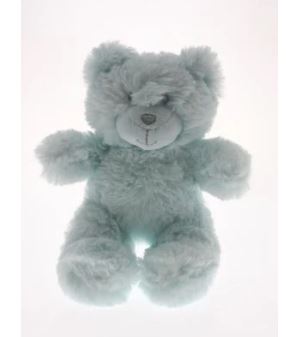 27CM PLUSH BEAR - BLUE