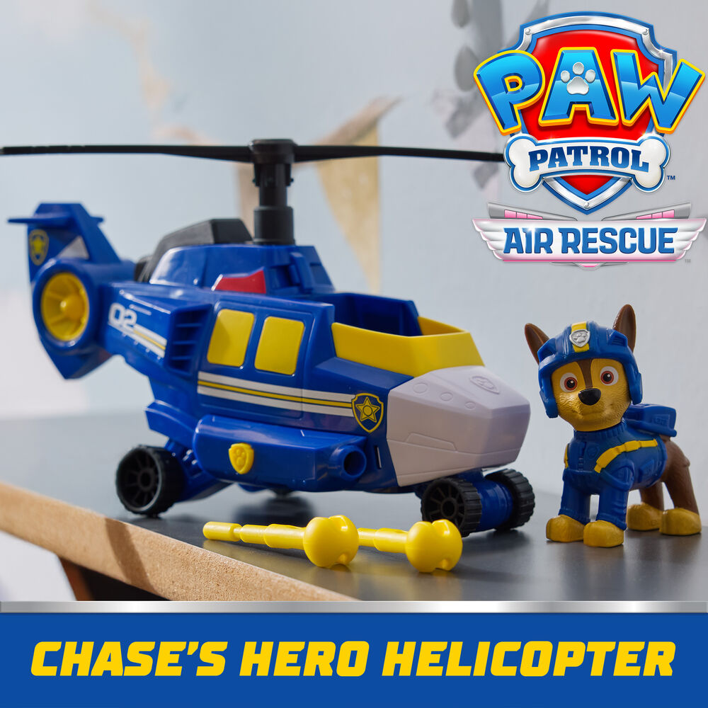PAW PATROL AIR RESCUE - CHASE HERO HELICOPTER