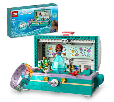 LEGO DISNEY 43229 ARIEL'S TREASURE CHEST - Toyworld Frankston