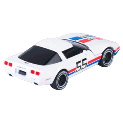 MAJORETTE RACING PREMIUM CAR - WHITE CHEVROLET CORVETTE 1990 ZR-1