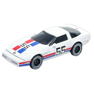 MAJORETTE RACING PREMIUM CAR - WHITE CHEVROLET CORVETTE 1990 ZR-1